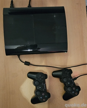Playstation 3 - PS3 slim 500GB mit 5 Spielen