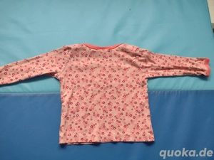 Longsleeve rosa Blumen 68 Alana  Bild 2