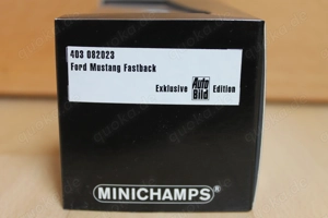 Minichamps - Ford Mustang Fastback, limitierte exklusive Auto Bild Edition  Bild 3