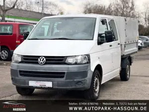 Volkswagen T5 Transporter T5 Pritsche Doppelkabine TÜV 09/27 AHK Klima 1.Han