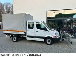 Mercedes-Benz Sprinter II Pritsche/DoKa,Winterdienst,7 Sitzer