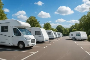 Gesicherter Parkplatz für KFZ, Wohnmobile & Anhänger, etc., Frankfurt