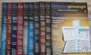 10 Hefte Computergenealogie für die Ahnenforschung