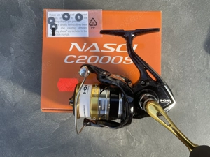 Shimano NASCI C2000S FB Spinnrolle Angelrolle Neu 