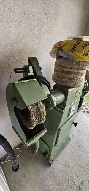 Rema DP30 DP 30 Professionelle Industrie Poliermaschine Polierbock mit Absaugung