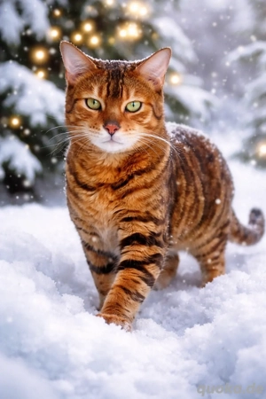 Wunderschöne Bengal Katze