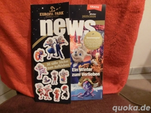 EUROPAPARK Hefte "News" und "Emotional pur" 50 Jahre Europa-Park