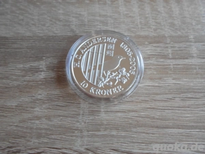 1 oz Silber  10 Kronen H : C Andersen 2007 Dänemark PP Nachtigall 
