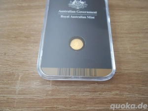 Australien 5 Dollar Gold Münze Kookaburra Vogel 2022  Bild 3