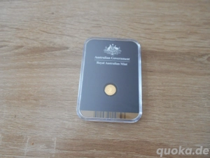 Australien 5 Dollar Gold Münze Kookaburra Vogel 2022  Bild 2