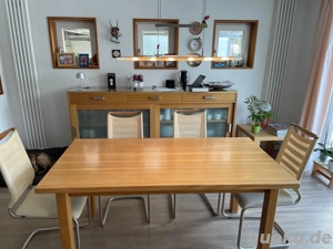 Eß-Tisch Eiche - Vollholz Bild 5