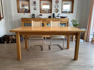 Eß-Tisch Eiche - Vollholz Bild 4
