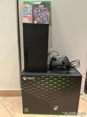 XBOX Series X Konsole OVP  wahlweise mit 2 oder 10 Spielen