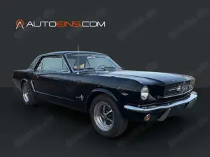 Ford Mustang 1964 1/2 Black plate