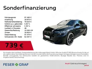 Audi SQ8 4.0 TFSI quattro BO/HUD/360°Cam/AHK/Standhzg.