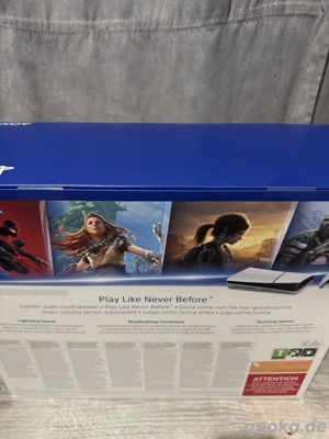 Hallo, ich verkaufe meine brandneue, originalverpackte PlayStation 5. 1 TB Speicherplatz in der Orig