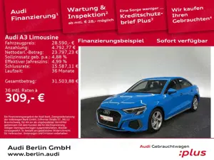 Audi A3 S line 35 TDI S tr. LED NAVI VIRTUA