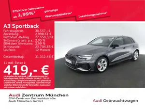 Audi A3 45 TFSI e  S tronic S line BO/AHK/