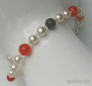 Armband mit einen kleinen Edelsteinmix Bild 4