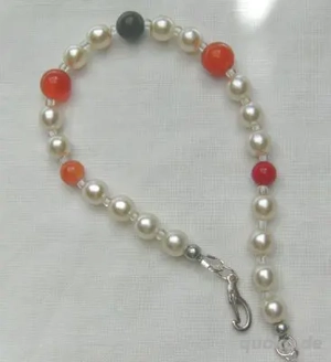 Armband mit einen kleinen Edelsteinmix Bild 3