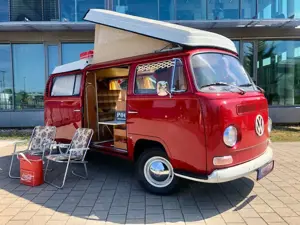 Volkswagen T2 a Westfalia Motor neu aufgebaut Top