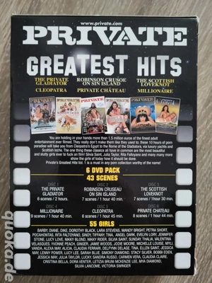 Private greates hits, 6 DVDs