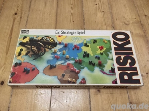Risiko Strategie-Spiel Parker Art.-Nr. 1076 von 1985