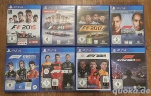8 PlayStation 4  Formel 1 Spiele 