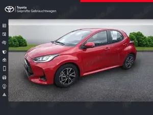 Toyota Yaris Hybrid Teamplayer + Komfort Schwarz/Grau/Rot/Weiss Bild 2