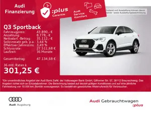 Audi Q3 2x S line 35 TFSI S tr. LED*AHK*8fa