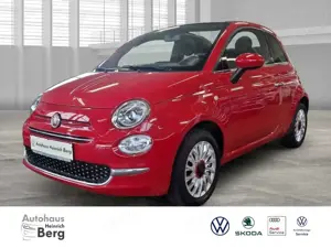 Fiat 500 Red Cabrio 1.0 Mild Hybrid Apple CarPlay Android A