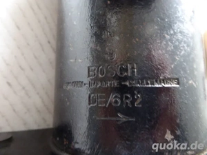 DE6R2 Bosch Lichtmaschine 6 Volt mit Regler und Riemenscheibe