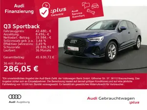 Audi Q3 S line 35 TFSI *ACC*AHK*VIRTUAL*18*