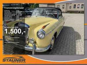 Mercedes-Benz 220 S Cabriolet Automatik Ponton Beige AUT Leder