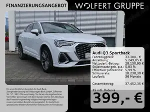 Audi Q3 S line 45 TFSI quattro S tronic AHK