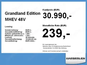 Opel Grandland Edition MHEV LED*Sitzh.*Kamera* Bild 4