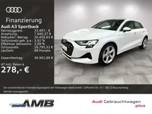 Audi A3 Advanced 30 TFSI Pano/Standhz/3.30G