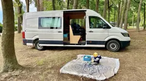 Volkswagen Crafter Familien Camper Van VW Crafter Mixto L4H3 6 Sitze Bild 4