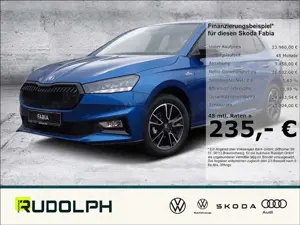 Skoda Fabia 1.0 TSI Monte Carlo Keyless Rückfahrkam. LED Gar.