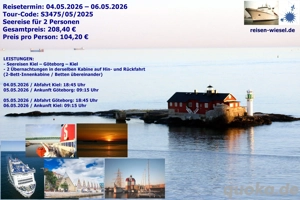Seereise nach Göteborg