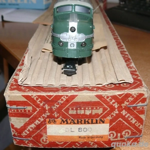Marklin DL 800.2 , Doppellokomotive von 1951  Bild 3