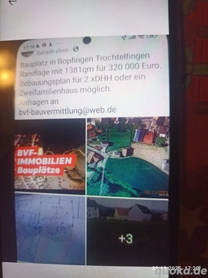 Bauplatz zu verkaufen.