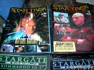 Star-Gate und Star-Trek mit DVD Preisänderung von 450  auf 300 