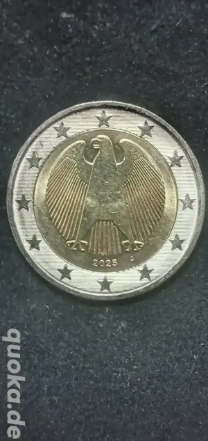 2 euro  2025 j nue Deutschland Adler 