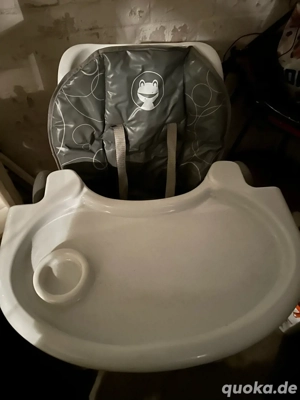 roba Hochstuhl Sitzverkleinerer Miffy Design grau