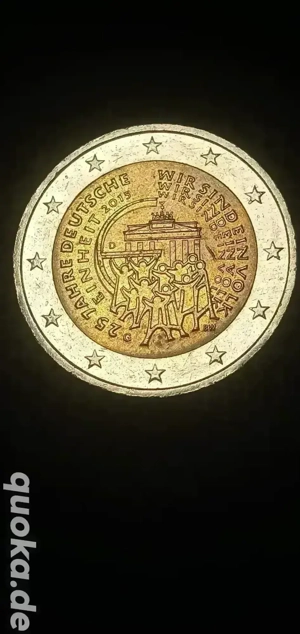 2-Euro 25 Jahre Deutsche Einheit 