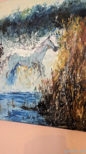 Ölgemälde auf Leinwand 60   80 cm Bild 5