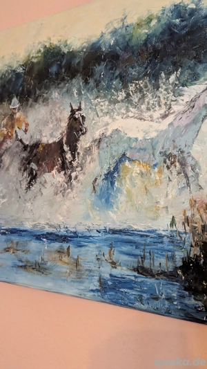 Ölgemälde auf Leinwand 60   80 cm Bild 2