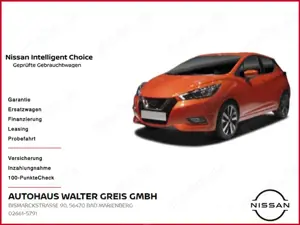 Nissan Micra N-Connecta 0,9 IG Klimaautomatik 16" LM-So