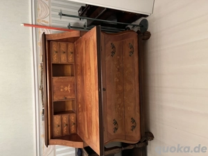 Antiker niederländischer Rokoko Bombé-Sekretär 